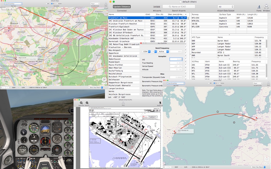 #1. XAirports (macOS) 由: Udo Thiel