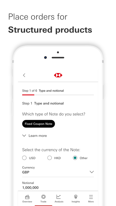 HSBC Private Banking Singapore Screenshot