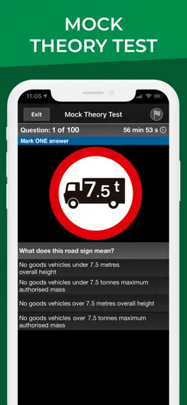 Game screenshot LGV Theory Test UK 2023 apk