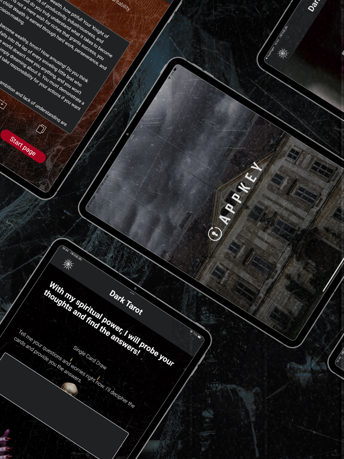 DarkTarot - AI Future Readings