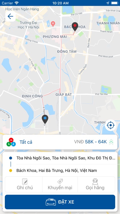 Taxi Bắc Trung Nam