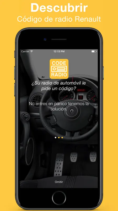 Código radio Renault screenshot 1 of 4