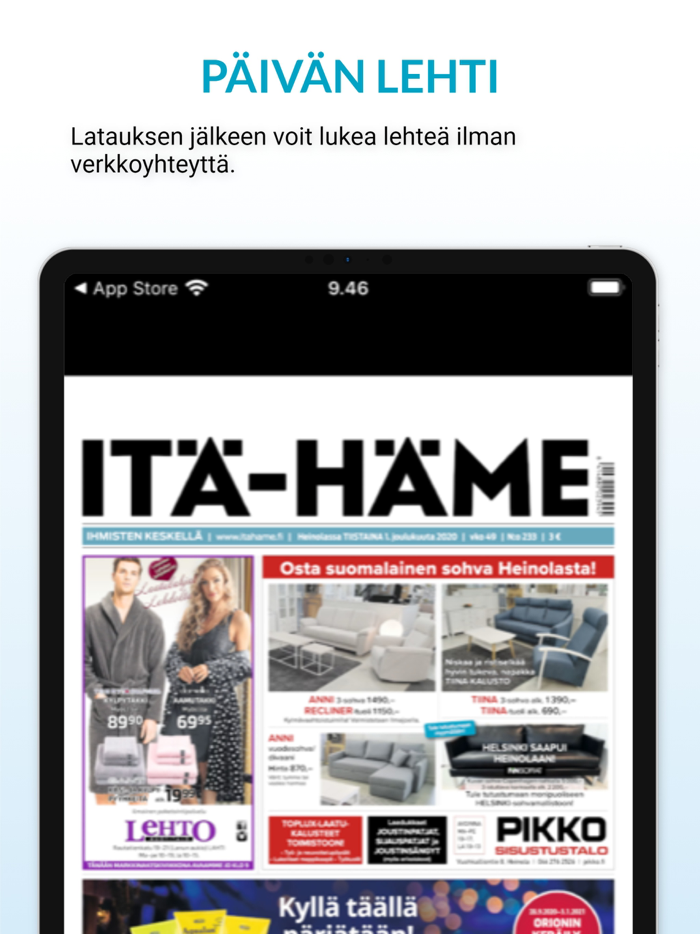 Itä-Häme päivän lehti