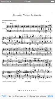 chopin works - syncscore iphone resimleri 4