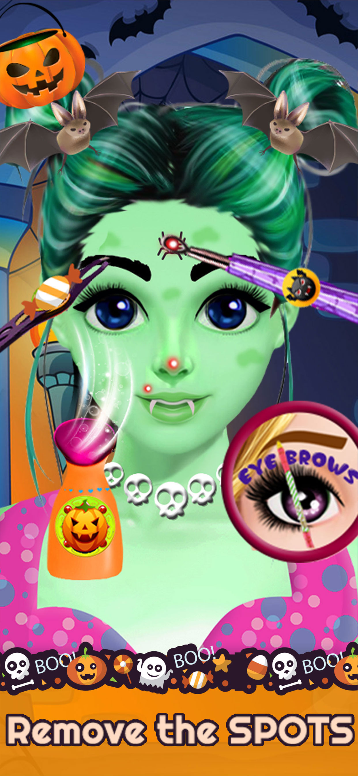 Halloween Makeup & Spa Salon screenshot 3
