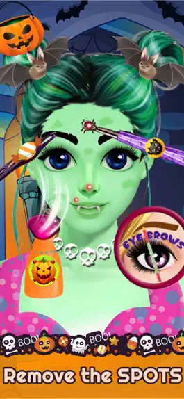 Game screenshot Halloween Makeup & Spa Salon hack