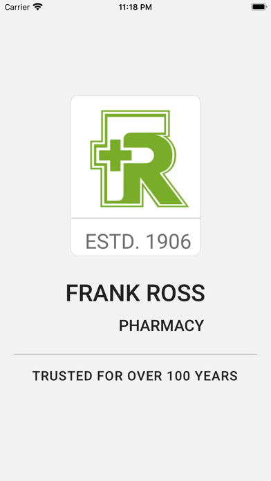 Frank Ross Health Screenshot