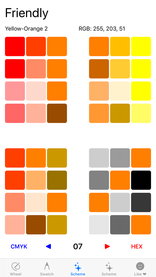 #7. Color As Hue (iOS) 由: Roberto Antonio Campusano Acosta