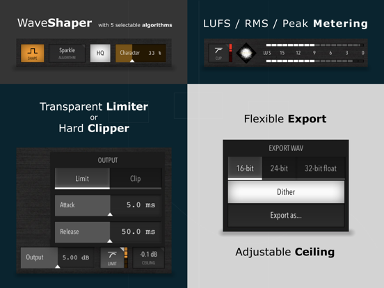 Trinity | Audio Mastering iPad screenshot 6 - Music app