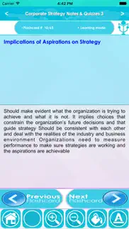 corporate strategy exam review iphone screenshot 2