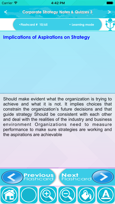 Screenshot #2 pour Corporate Strategy Exam Review