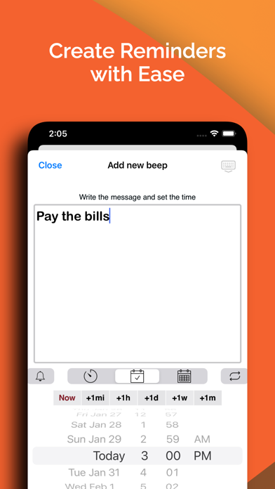 Reminders and tasks made easy with Beep Me screenshot 3