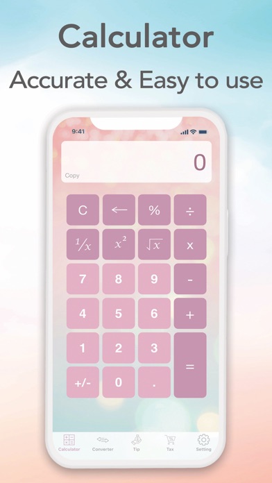 iPink Calculatorのおすすめ画像4