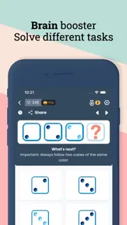 iq test brain training riddles iphone screenshot 1