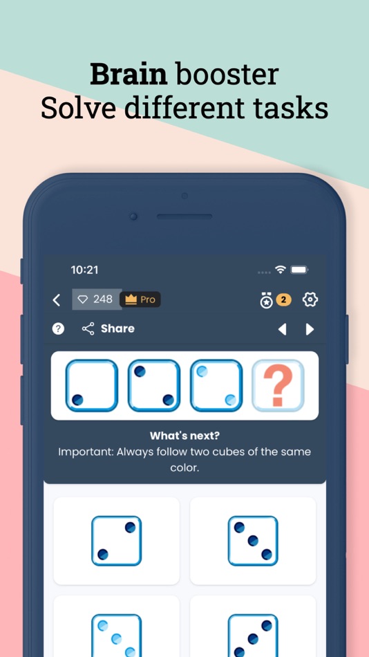 #1. IQ Test Brain Training Riddles (iOS) 由: Paul Stelzer
