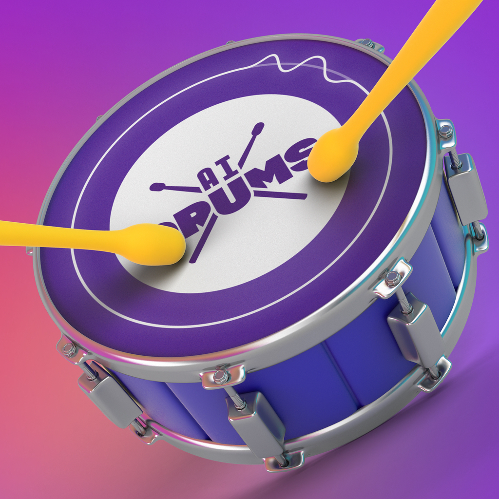 Get AI Drums: Play Real Drum Music for iOS, iPhone, iPad Aso Report