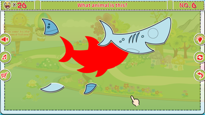 Animals' Color Shape Puzzle 2+ Screenshot