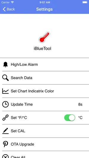 iBlueTool screenshot 2