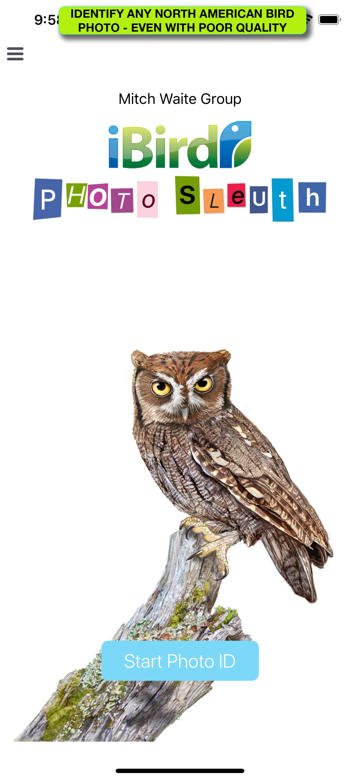 iBird Photo Sleuth