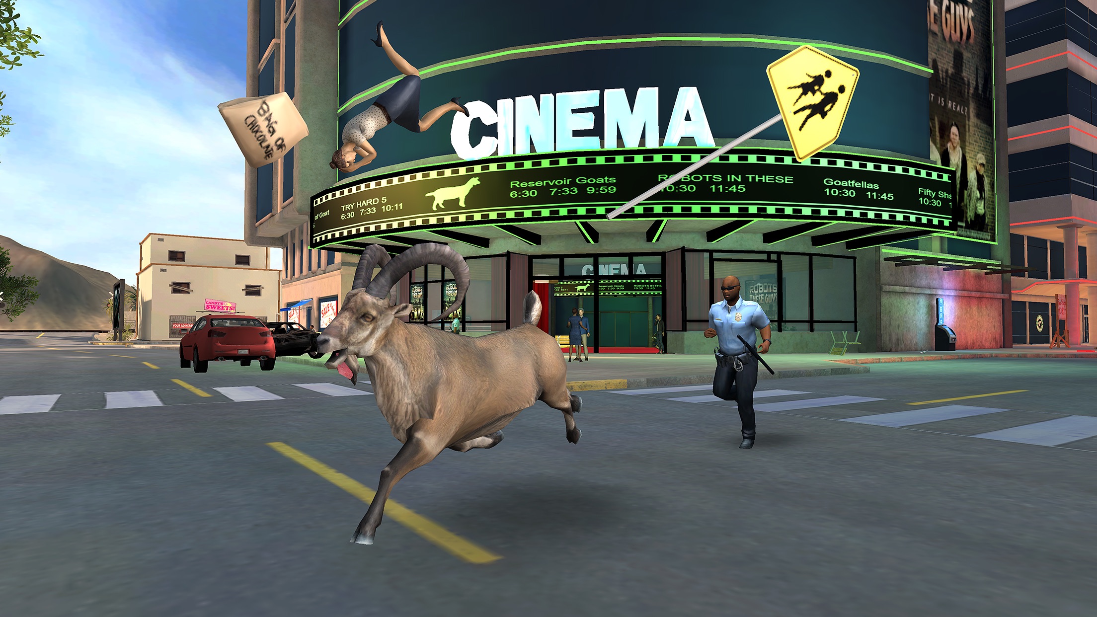 Screenshot do app Goat Simulator PAYDAY