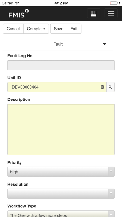 FMIS Mobile Asset Manager Screenshot 5 of 5