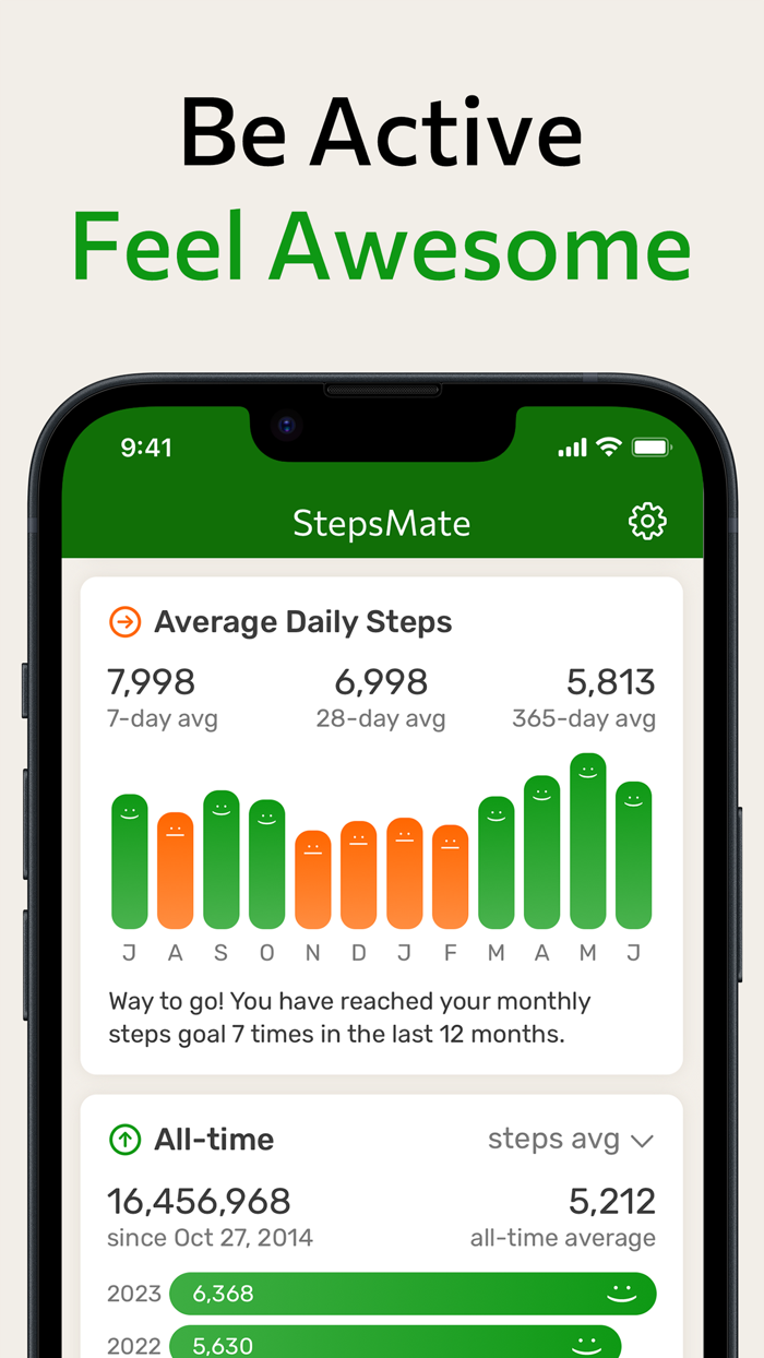 StepsMate Step Counter