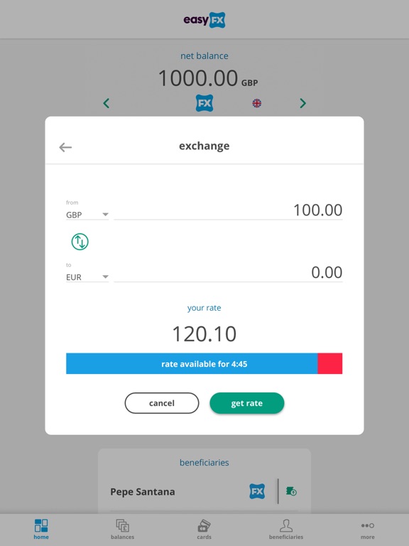 Screenshot #5 pour EasyFX Prepaid Card & Account