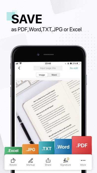 CamScanner - PDF Scanner App Screenshot