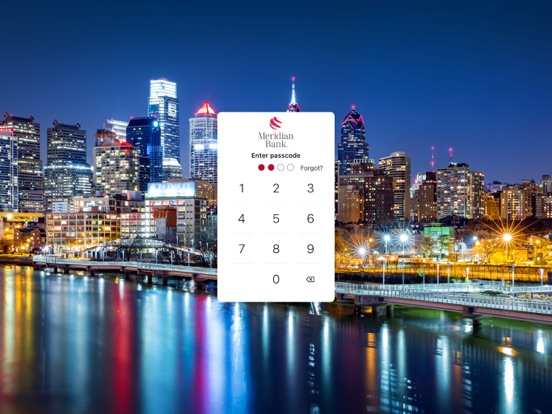 Meridian Bank iPad screenshot 2 - Finance app