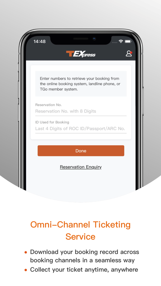 #4. 台灣高鐵 T Express行動購票服務 (iOS) 由: Taiwan High Speed Rail Corporation