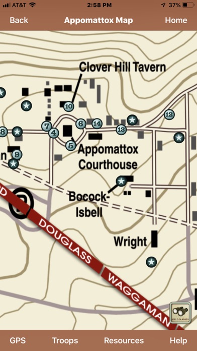 Appomattox Battle App Screenshot