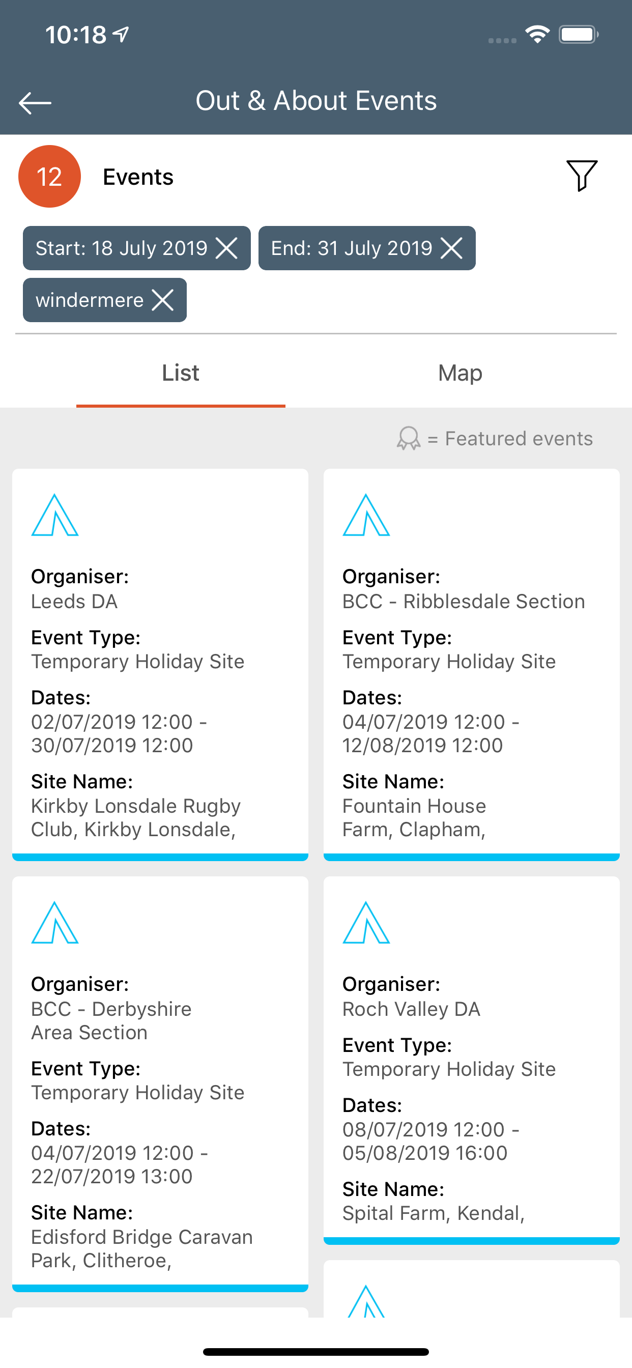 Out & About – Social Camping screenshot 5