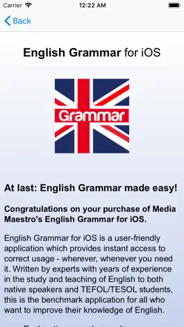 Game screenshot English Grammar mod apk