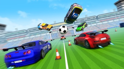 Flying Car Soccer Game Screenshot