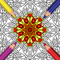 Mandala Color by Number Book