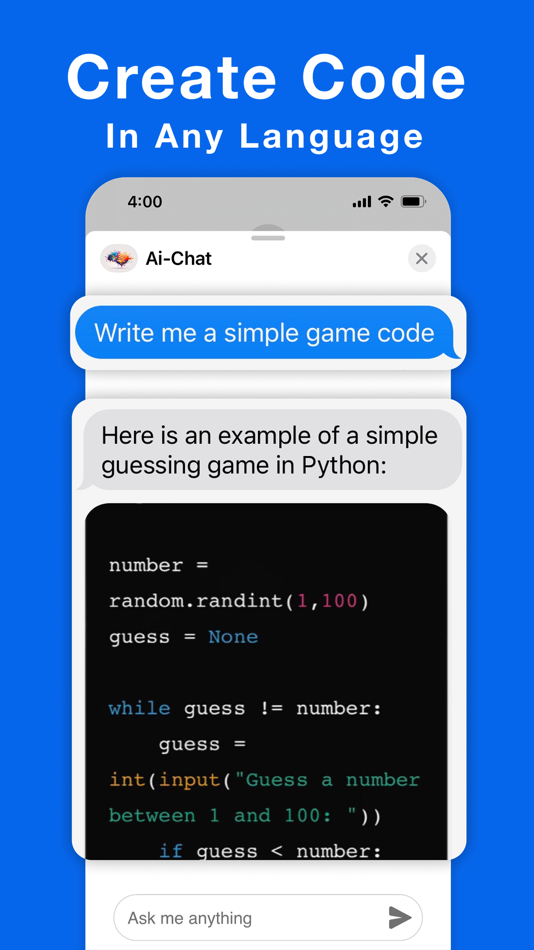 #3. Ai-Chat Chatbot Assistant Bot (iOS) 由: Memes Apps LLC