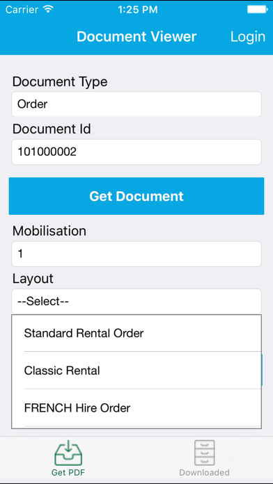RentalResult DV Screenshot