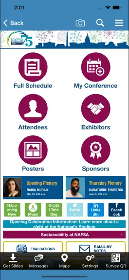 Game screenshot NAFSA Conferences hack