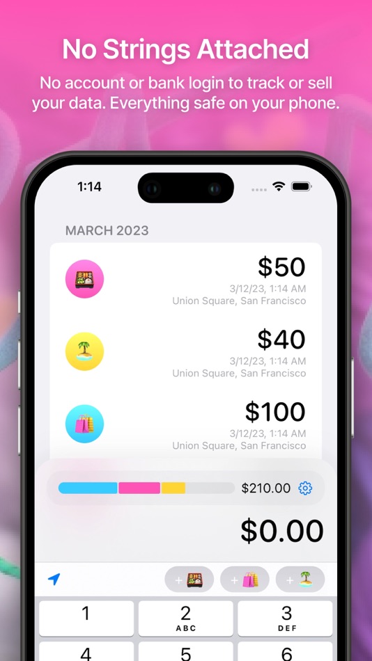 #2. Let's Save: Private Budgeting (iOS) 由: Jonathan Solichin