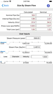 hvac pipe sizer - steam iphone images 2
