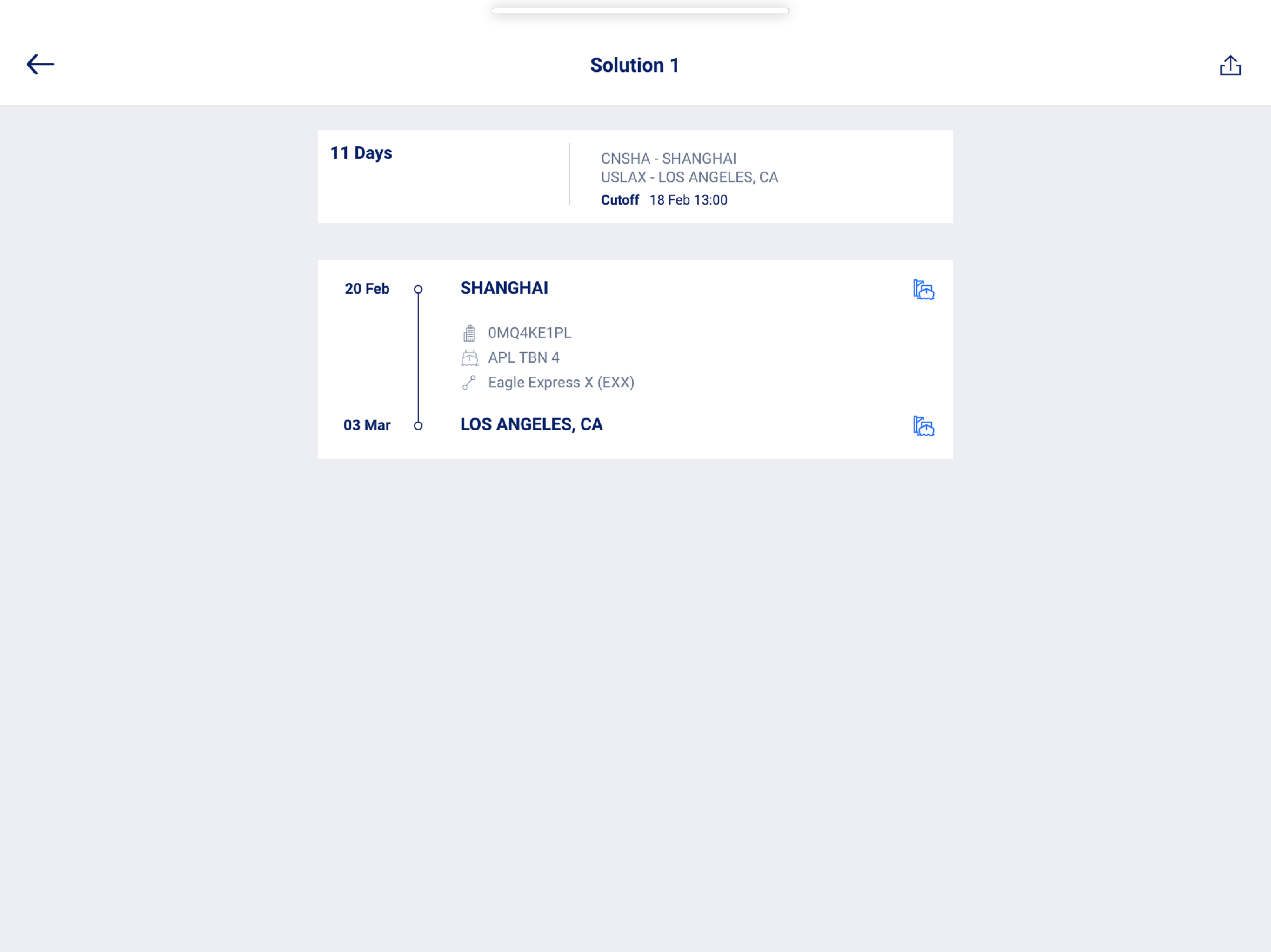 APL Shipping