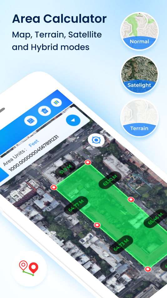 #2. Fields Area Measurement (iOS) 由: Bhavik Savaliya