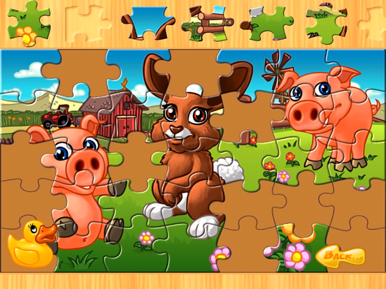 Animal Farm Jigsaw Puzzles iPad app afbeelding 3