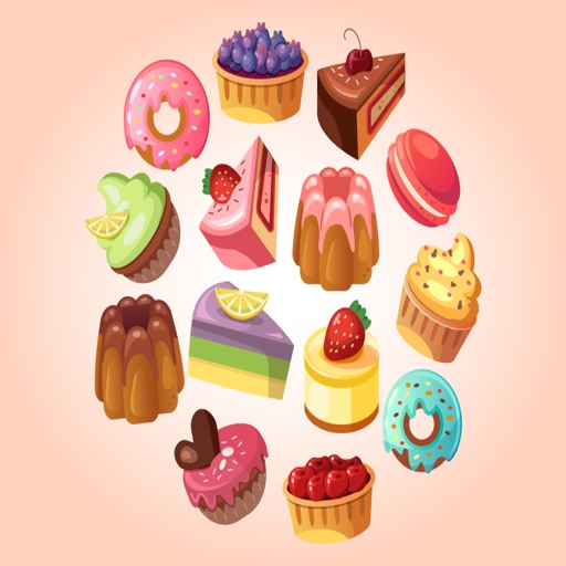 Delicious Sweet Stickers icon