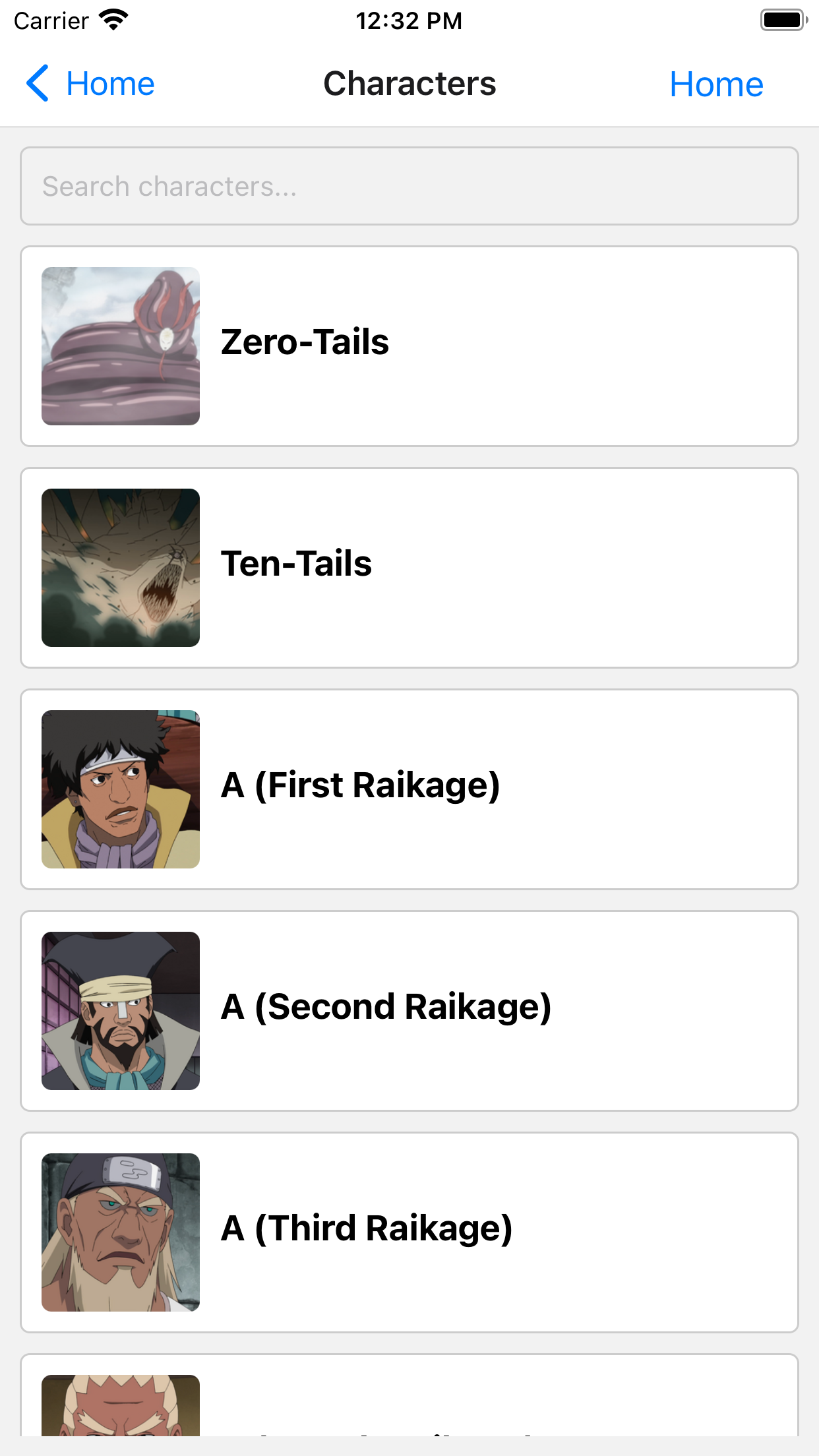 Naruto Info