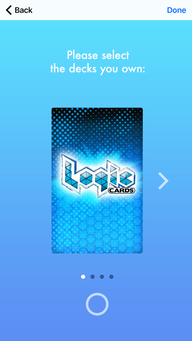 Logic Cards App Screenshot