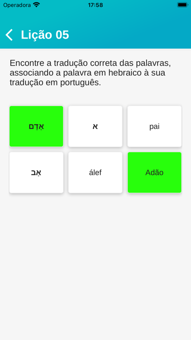 Hebraico da Bíblia Screenshot