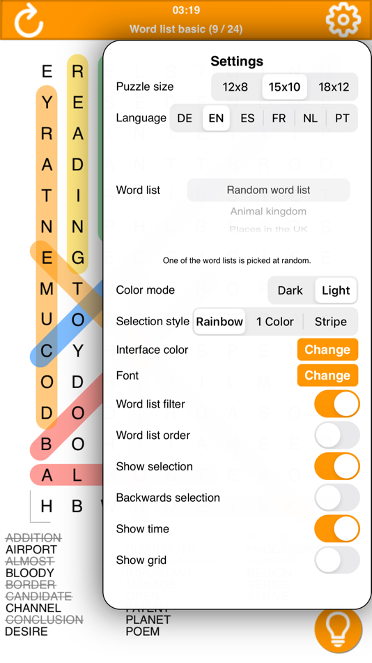 #2. WordsSoup - Word Search Puzzle (iOS) 由: EasyM BV