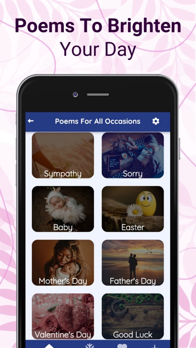 Poems, Love Quotes and Sayings Screenshot