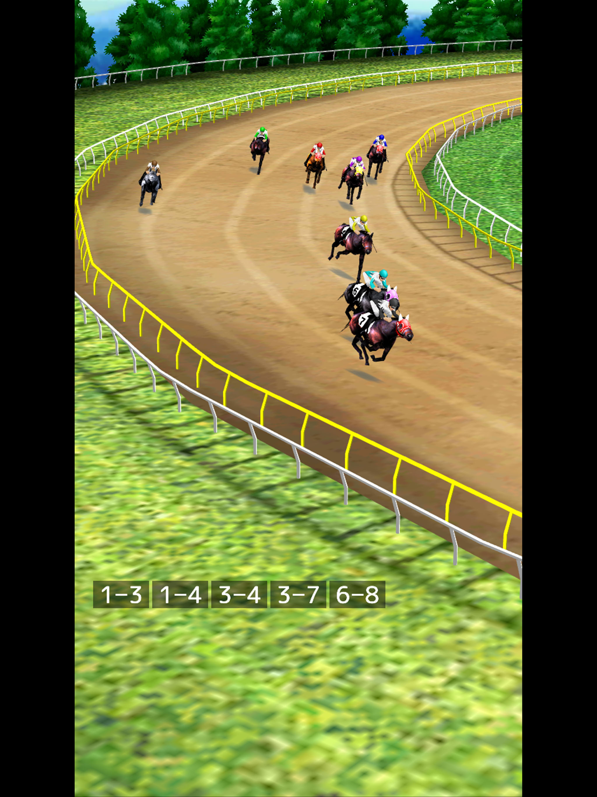 Simple Horse Racing